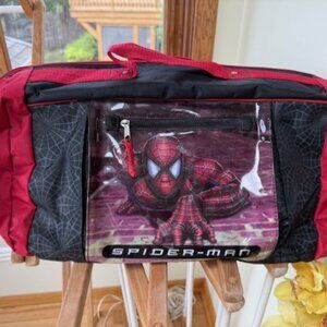 Vintage 2002 Marvel Spiderman 17" Duffle Bag and Fanny Pack